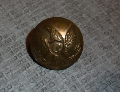 Civil War Union Cavalry Button