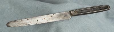 Indian Spanish American War Iron Handle Mess Knife