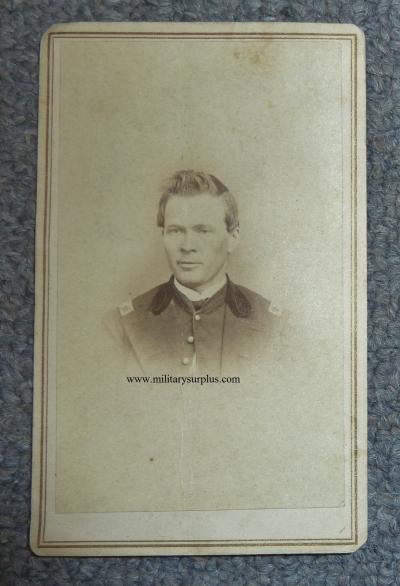 Civil War Colonel CDV Photo