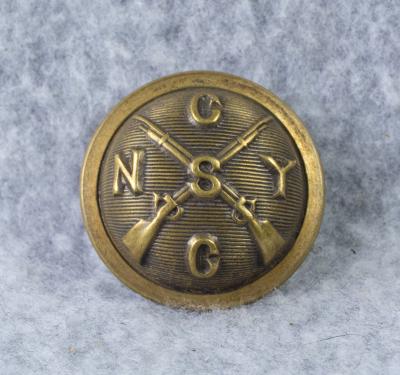 New York State Guard Shooting Club Uniform Button