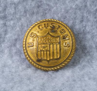 US Customs Uniform Button