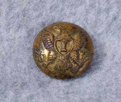 Civil War Infantry Button I