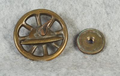 WWI Transportation Collar Disk French 