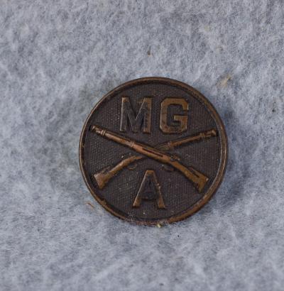 WWI Machine Gun Collar Disc MG 