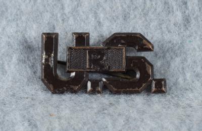 WWI US Collar Insignia Officer Reserve