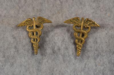 Medical Officer Collar Insignia Pair