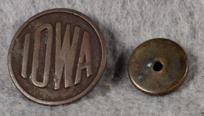 WWI Iowa National Guard Collar Insignia