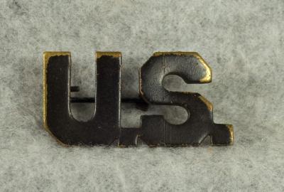 WWI Army Collar Pin Insignia Officer US