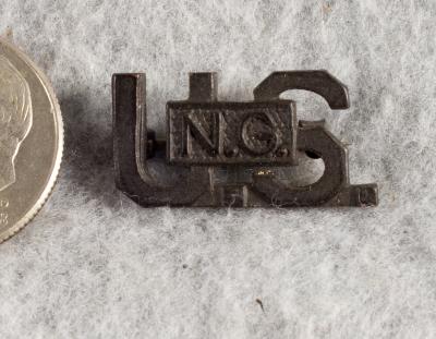 WWI US National Guard Officer Insignia Pin Mini