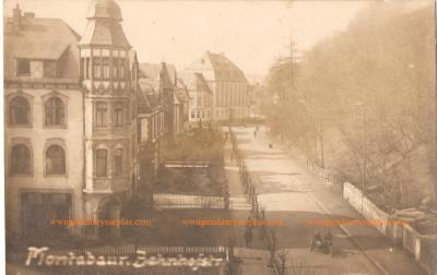 WWI Postcard Montabaur Bahnhofstr