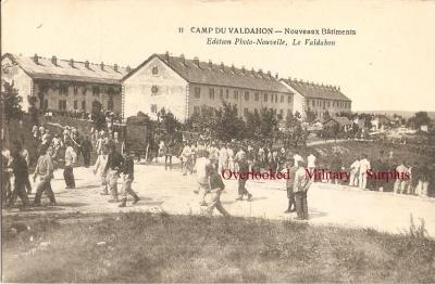 WWI Postcard Camp Du Valdahon