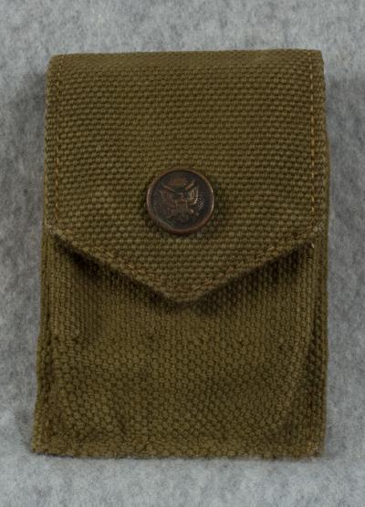 WWI M1910 Garrison Belt Cartridge Pouch Eagle Snap