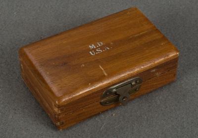 WWI era Medical Syringe Box