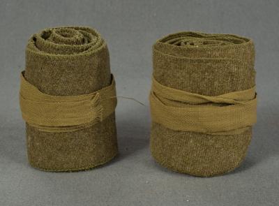 WWI Wool Leggings Puttees