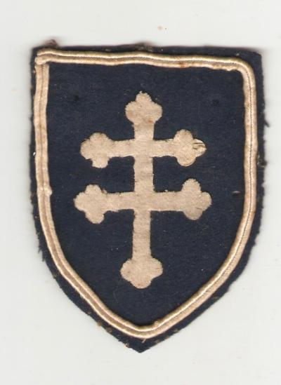 WWI 79th Infantry Division Patch Cross of Lorraine