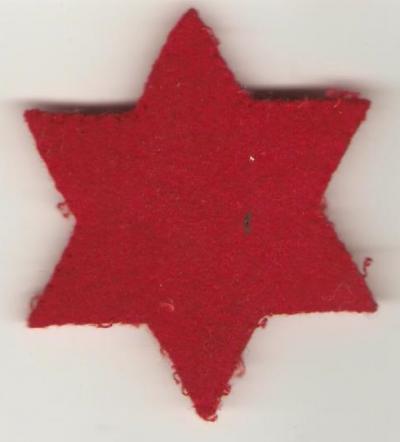 Patch 6th Division 1930s Felt