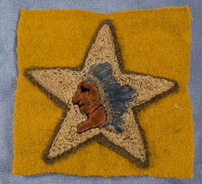 WWI 5th USMC Marine 2nd Battalion Patch 