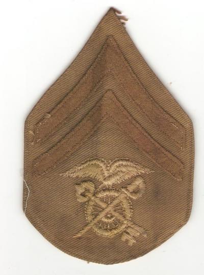 WWI Quartermaster Corporal Rate Patch