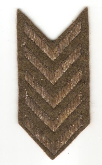 WWI Overseas Service Stripe Patch