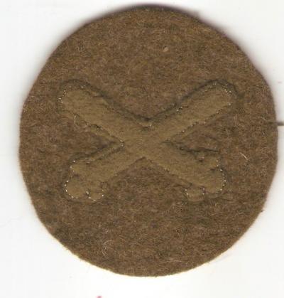 WWI Artillery Rate Patch