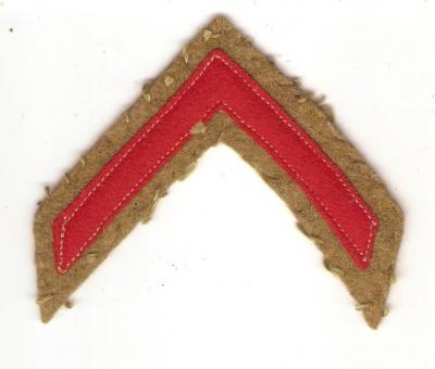 WWI Discharge Service Stripe Patch