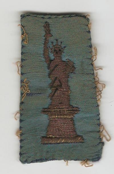 WWI 77th Infantry Division Patch Bullion