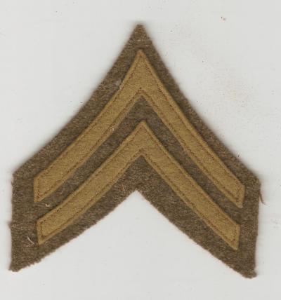 WWI Corporal Rank Patch