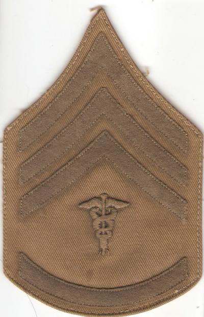 WWI Medical Sergeant 1st Class Chevron