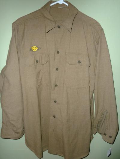 WWII Army Wool Field Shirt