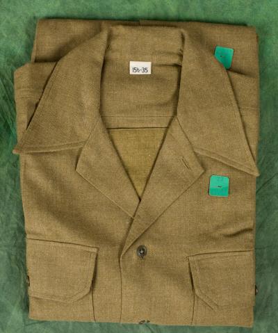 WWII Army Wool Shirt Mint Cutter Tags