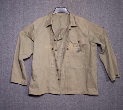 WWII USMC Uniform P44 HBT Utility Jacket Repro