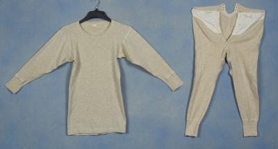 WWII Long John Shirt & Drawers Set 1940