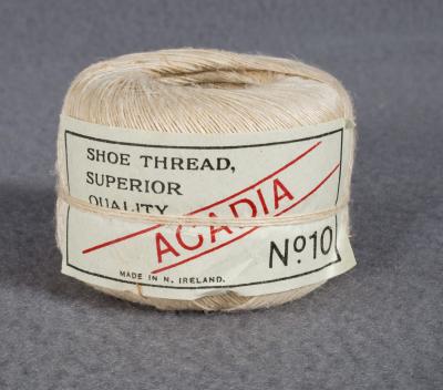 WWII era Spool of White Shoe Thread