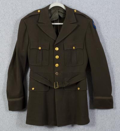 WWII AAF Officer Pinks and Greens Uniform Blouse