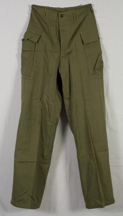 WWII US Army HBT Field Trousers Pants Mint