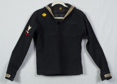 WWII Navy Jumper Liberty Embroidery Theater Made