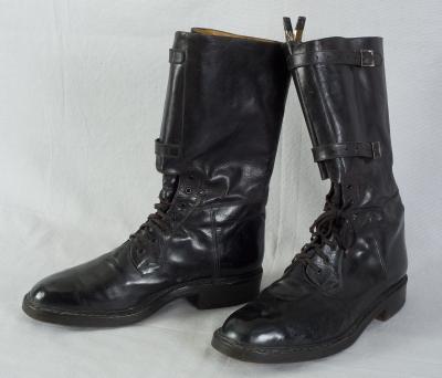 WWII era US Army Double Buckle Tanker Boots Named