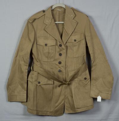 WWII Marine Corps USMC Summer Khaki Uniform Jacket
