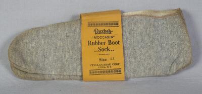 WWII era Rubber Boot Socks 
