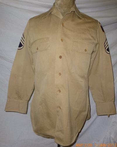 WWII Khaki Shirt 4th AAF  