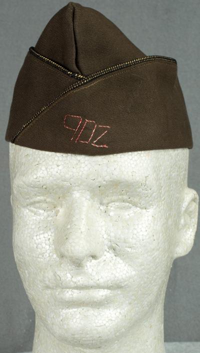 WWII Officer Garrison Cap Hat 902nd Engineer Co