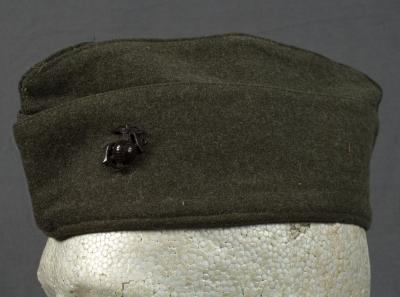 WWII USMC Marine Wool Garrison Cap 