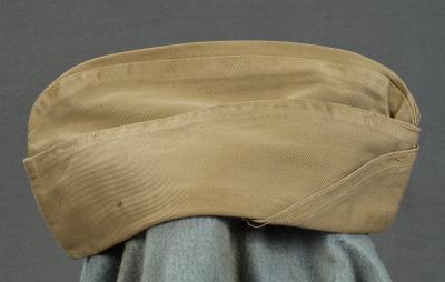 WWII era Khaki Garrison Cap 