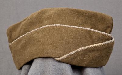 WWII OD Wool Infantry Garrison Cap