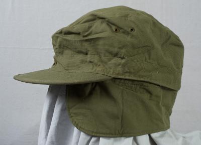 WWII US Army Patrol Cotton Field Cap Hat Size 8