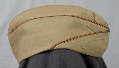 WWII Khaki AAF Garrison Cap 7 1/4