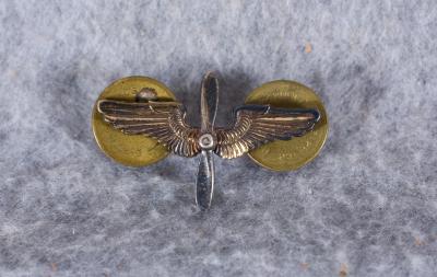 WWII Army Officer AAF Collar Pin 