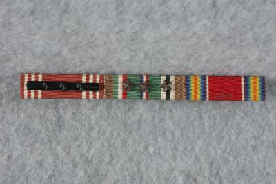 WWII Ribbon Bar 3 Place ETO 