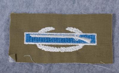 WWII Era CIB Badge Cloth