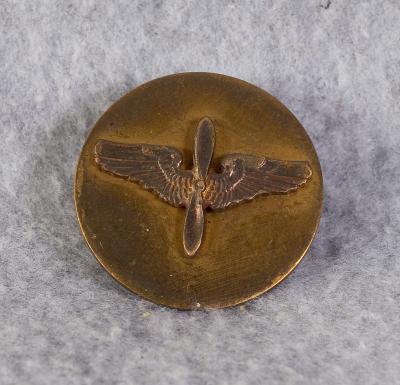 WWII AAF Collar Disc Screwback